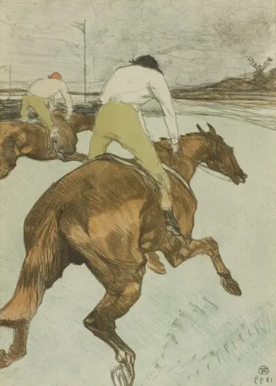 Le Jockey Henri de Toulouse-Lautrec